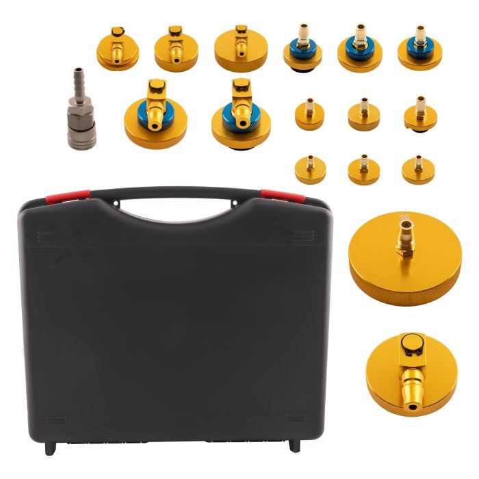 Master Cylinder Adapter Kit Brake Fluid Bleeding Tool Brake Bleeder Adapter Set