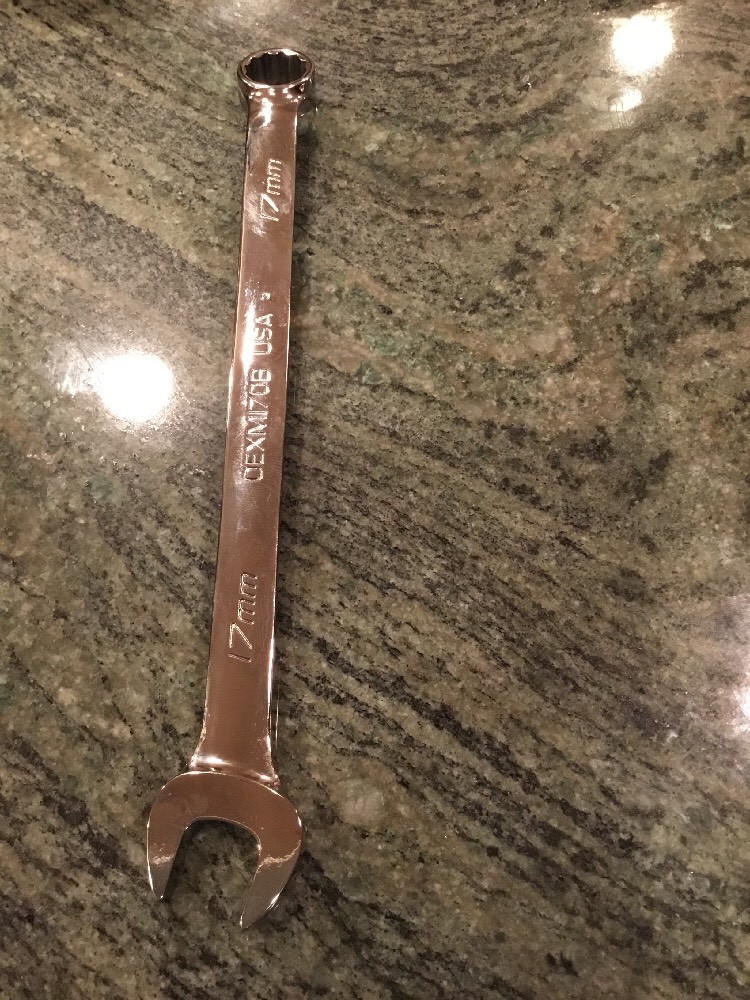 Snap On oexm170b 17mm open end 12 point combination wrench new