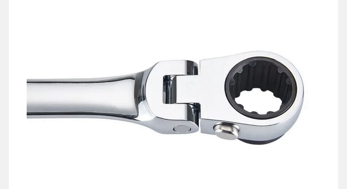 ICON WRDBFM Long Double Box Flex Head Ratcheting Wrench /5 Szs/2nd+ ships $2 ea