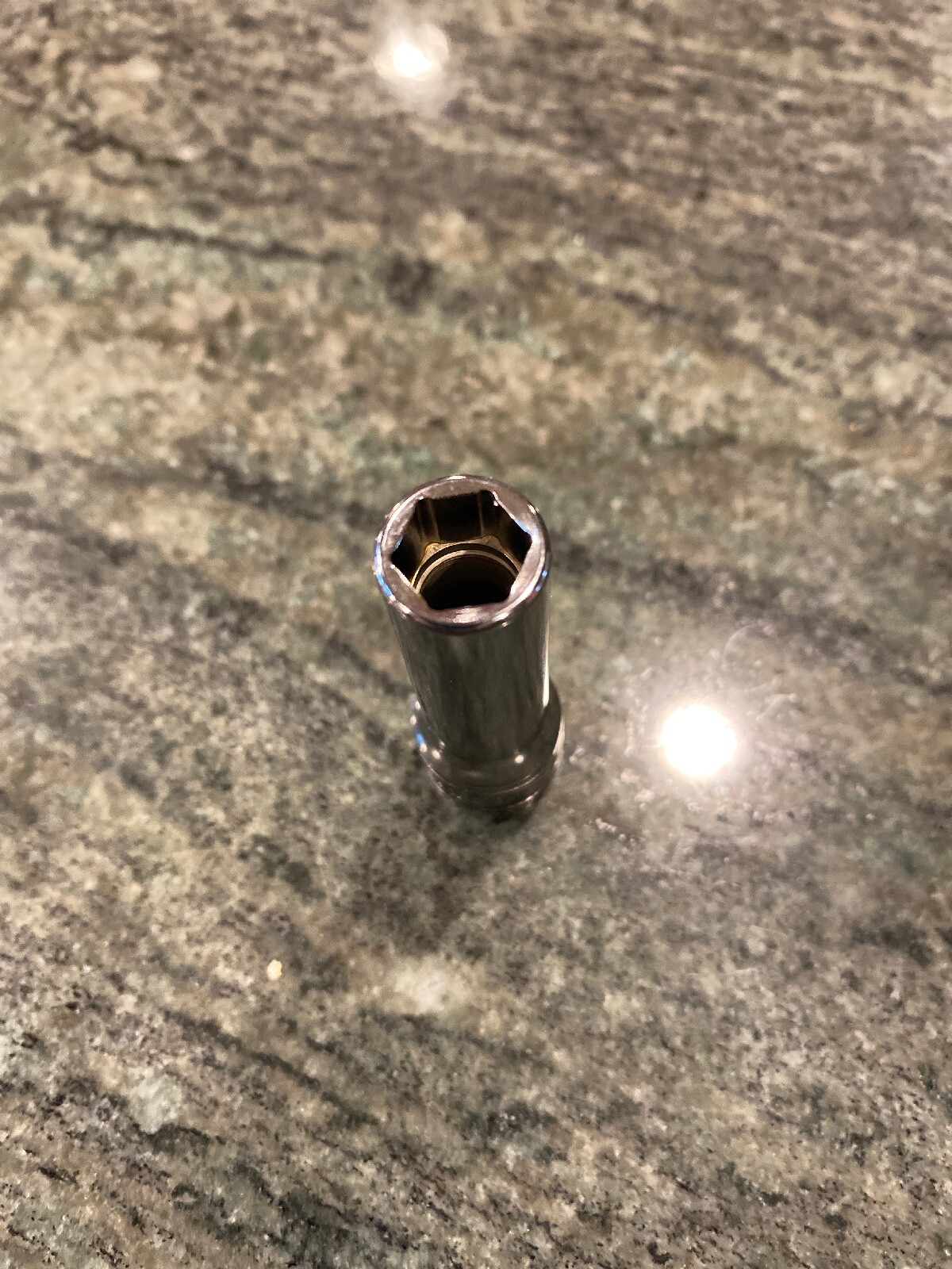 Snap-on sfs121 3/8″ 3/8″ drive sae deep 6 point chrome socket new