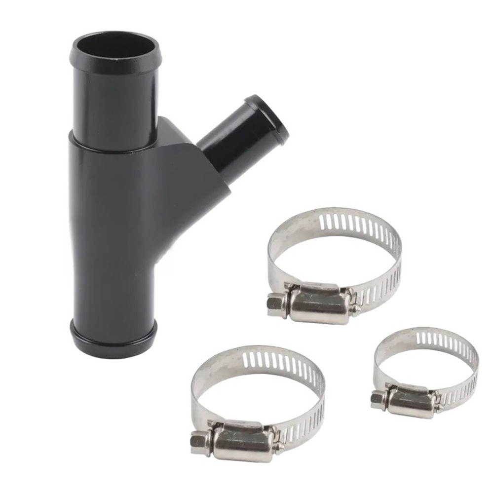 Aluminum Radiator Coolant Y-Pipe w Stainless Steel Clamps For F250 to F550