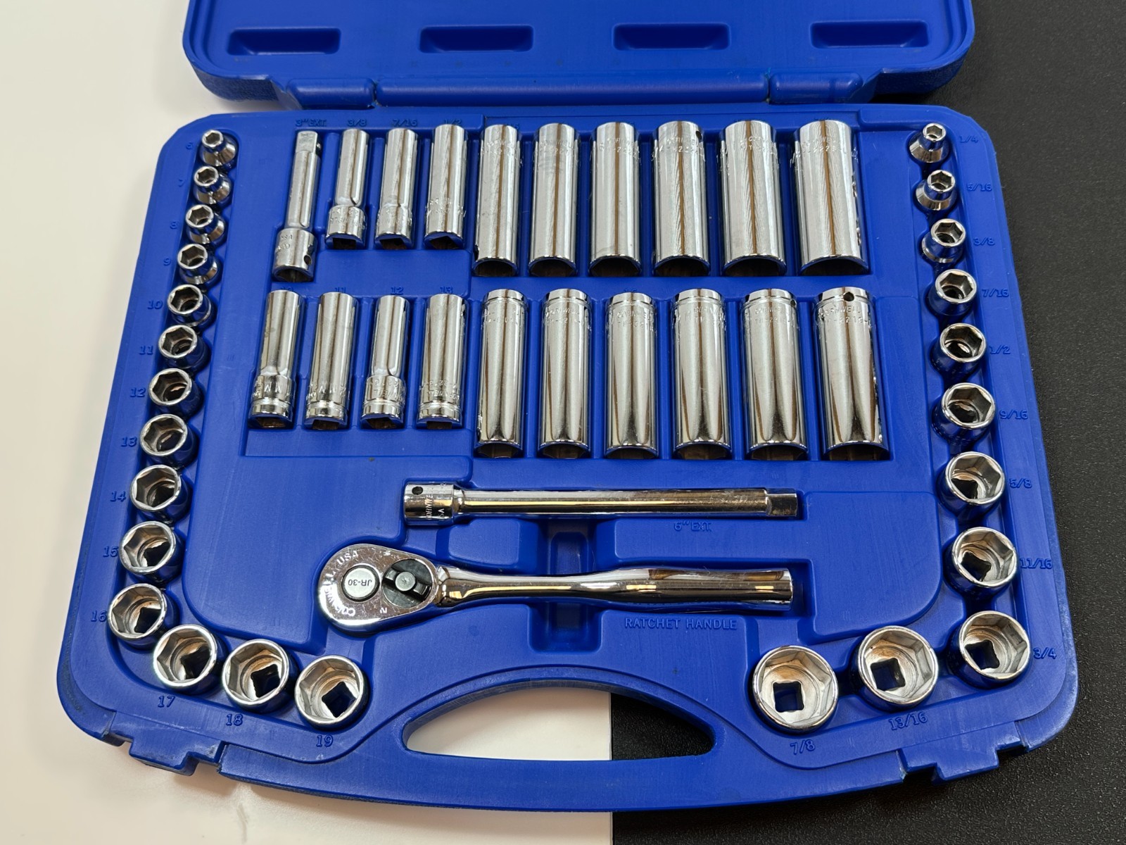🇺🇸 Cornwell Tools USA 47pc 3/8″ Drive Super Socket Set SAE Metric, TS247SSFT