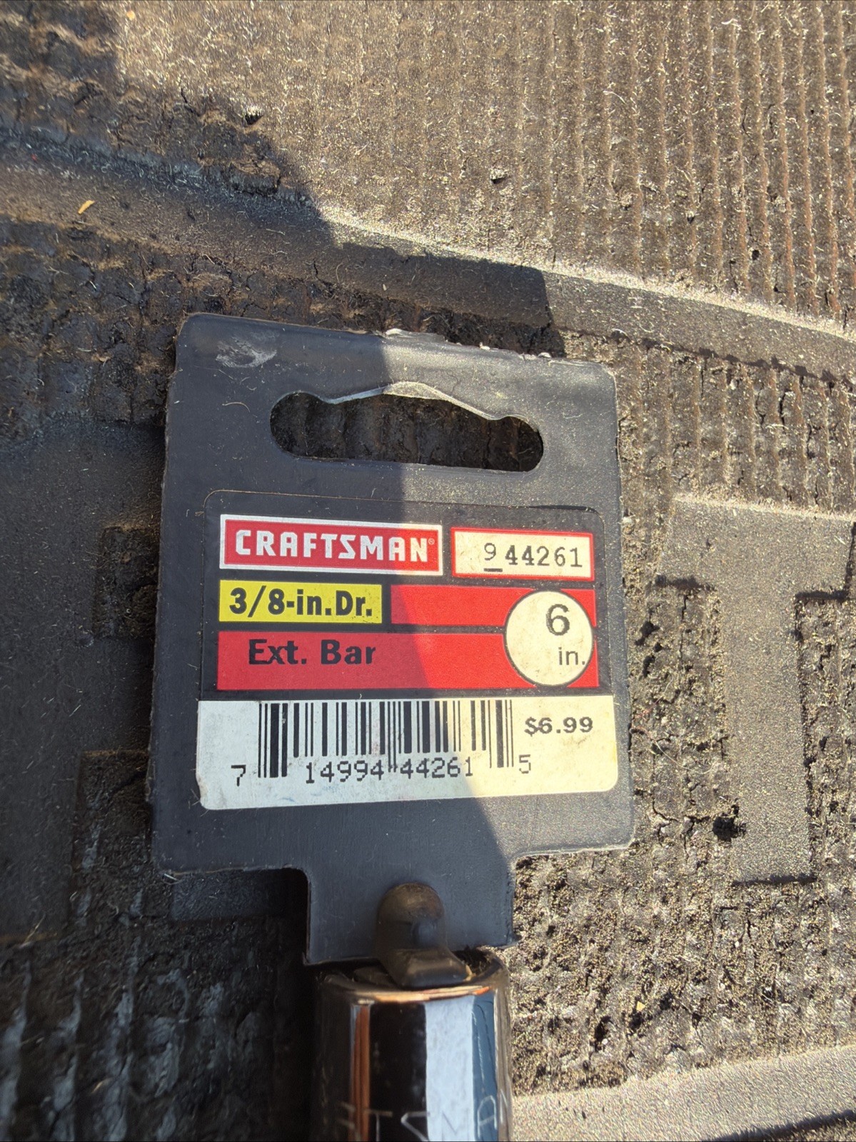 Sears Craftsman 3/8″ Drive, 6″ Extension Bar, NOS, made in USA H 44261