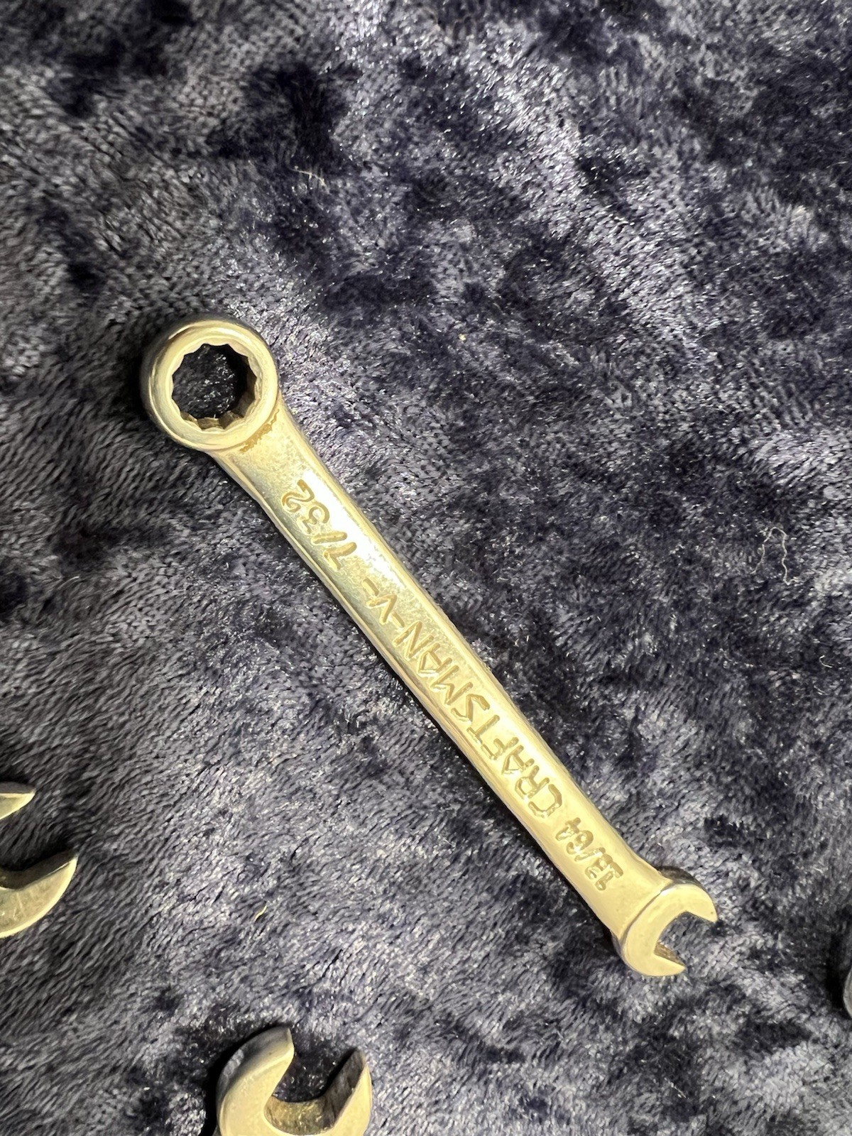 Craftsman 13/64″ x 7/32″ Combination Wrench -V- ASST SMALL WRENCHES + wizard