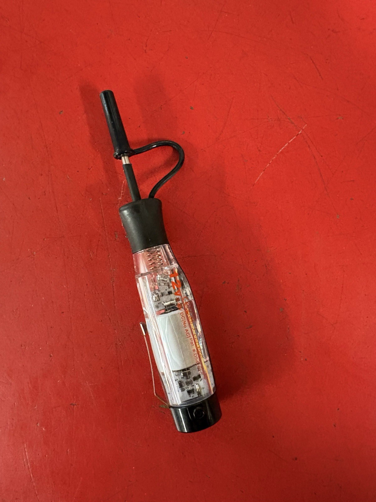 Snap On tools Cord Free Circuit Tester 3-24v DC NEW, CLEAR handle EECT200