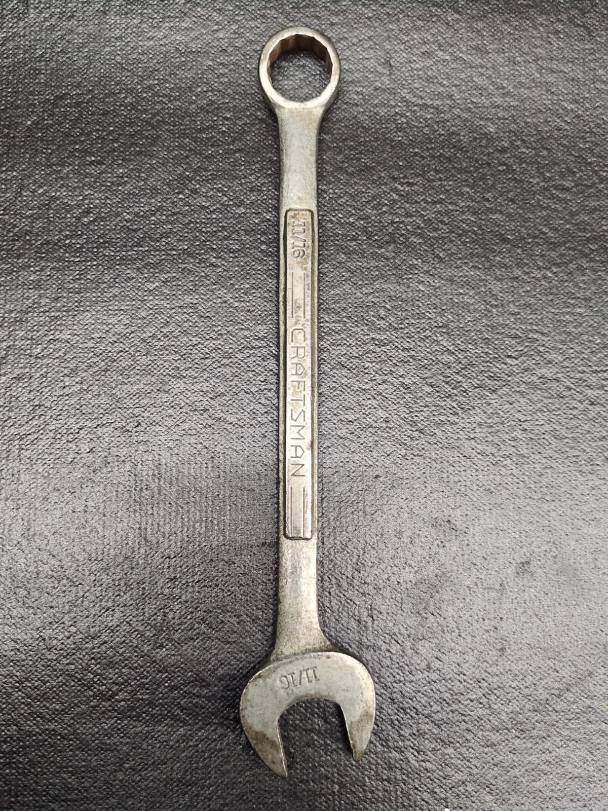 Craftsman 11/16 in Combination Wrench =Forged in USA= Vintage Series