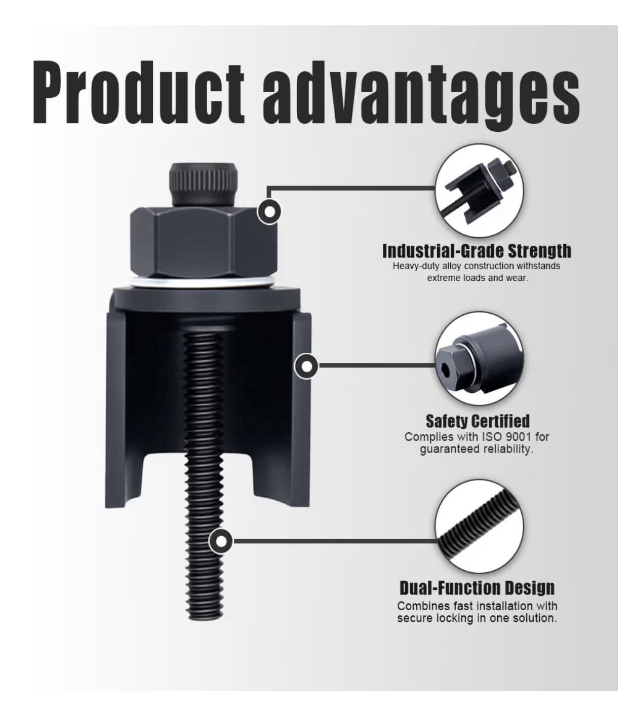 Steering Wheel Pin Puller Remover Extractor
