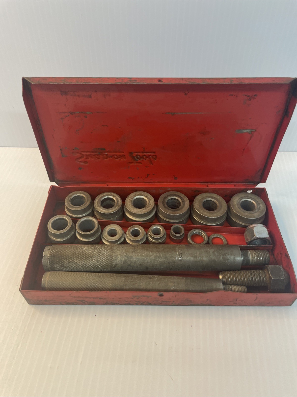 Vintage Snap-On Bushing Driver Set A-157 with Case – Incomplete Set – See Photos