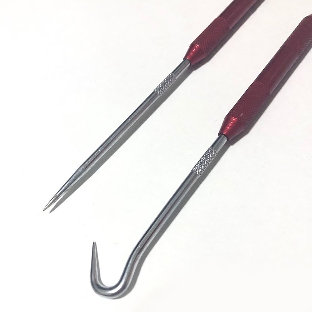 2pcs Oil Seal Pullers Car Gasket O-Ring Aluminum Alloy Handle Sealer Remover