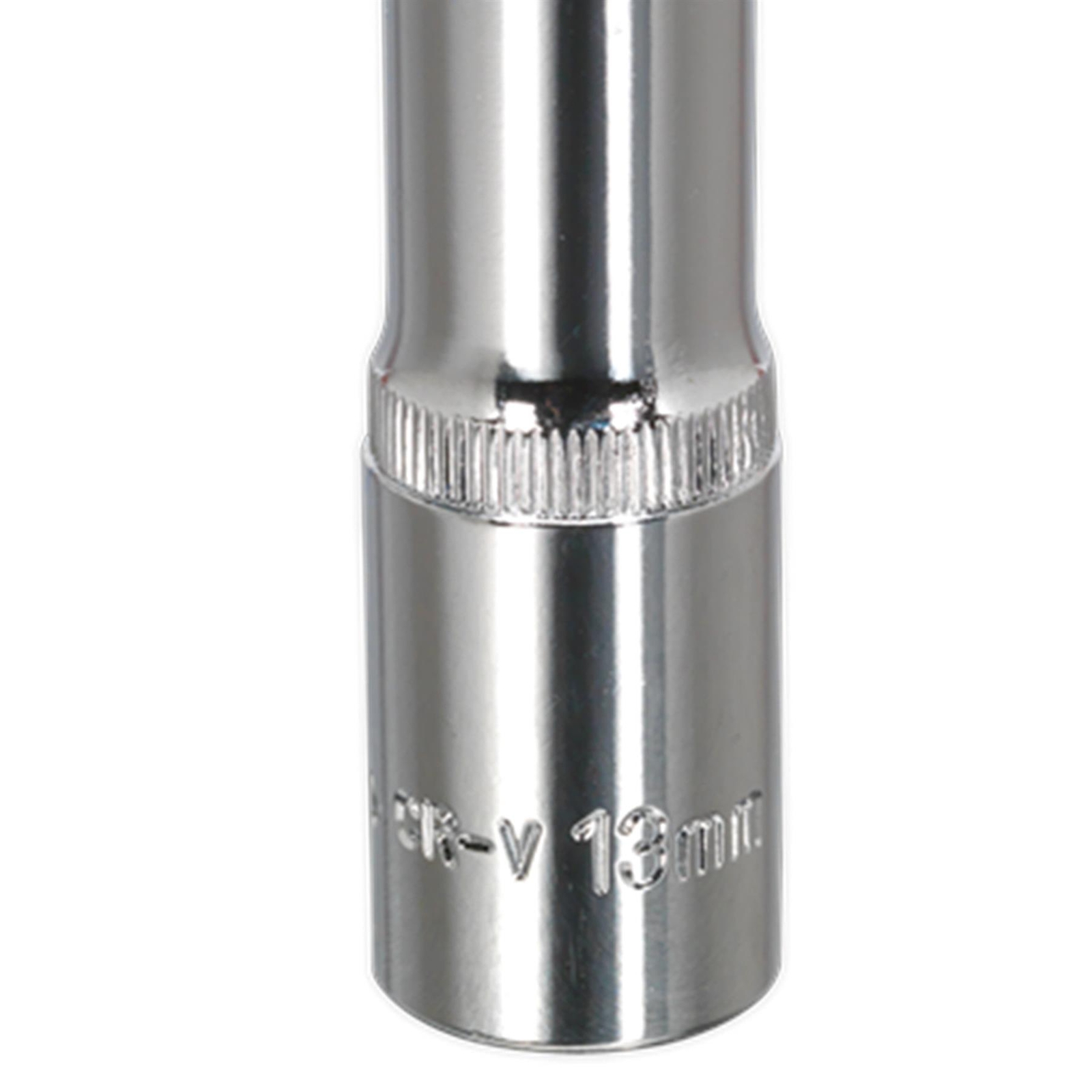 Sealey WallDrive Socket 13mm Deep 1/2″Sq Drive Fully Polished Socket – SP1213D