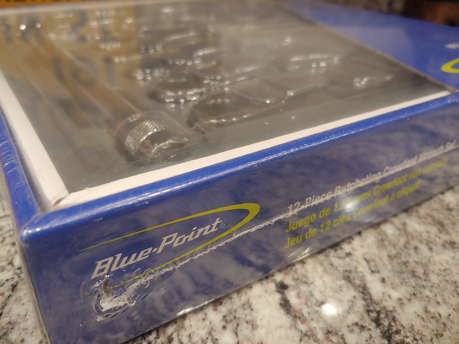 Blue Point By Snap-on Tools 13pc 3/8 12pt MM Ratcheting Crowfoot Set – SEALED