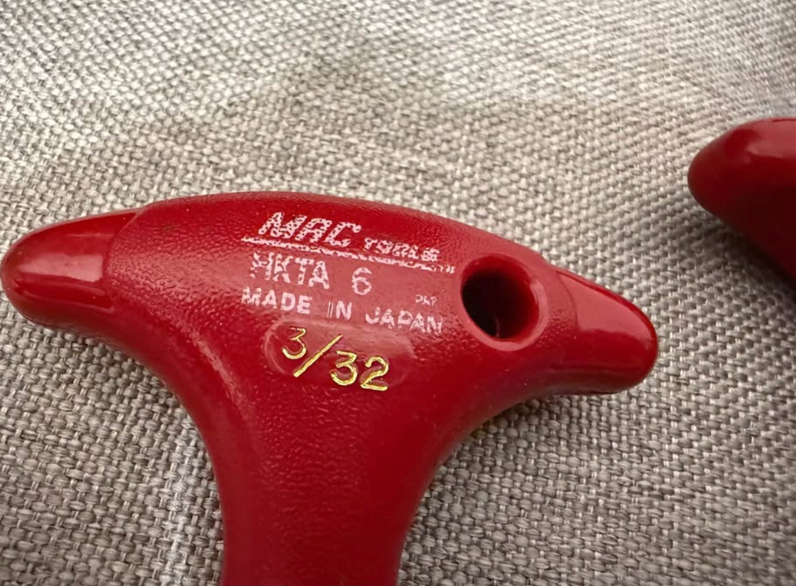 Mac Tools, Rare Japanese «T» Handle, SAE Set…