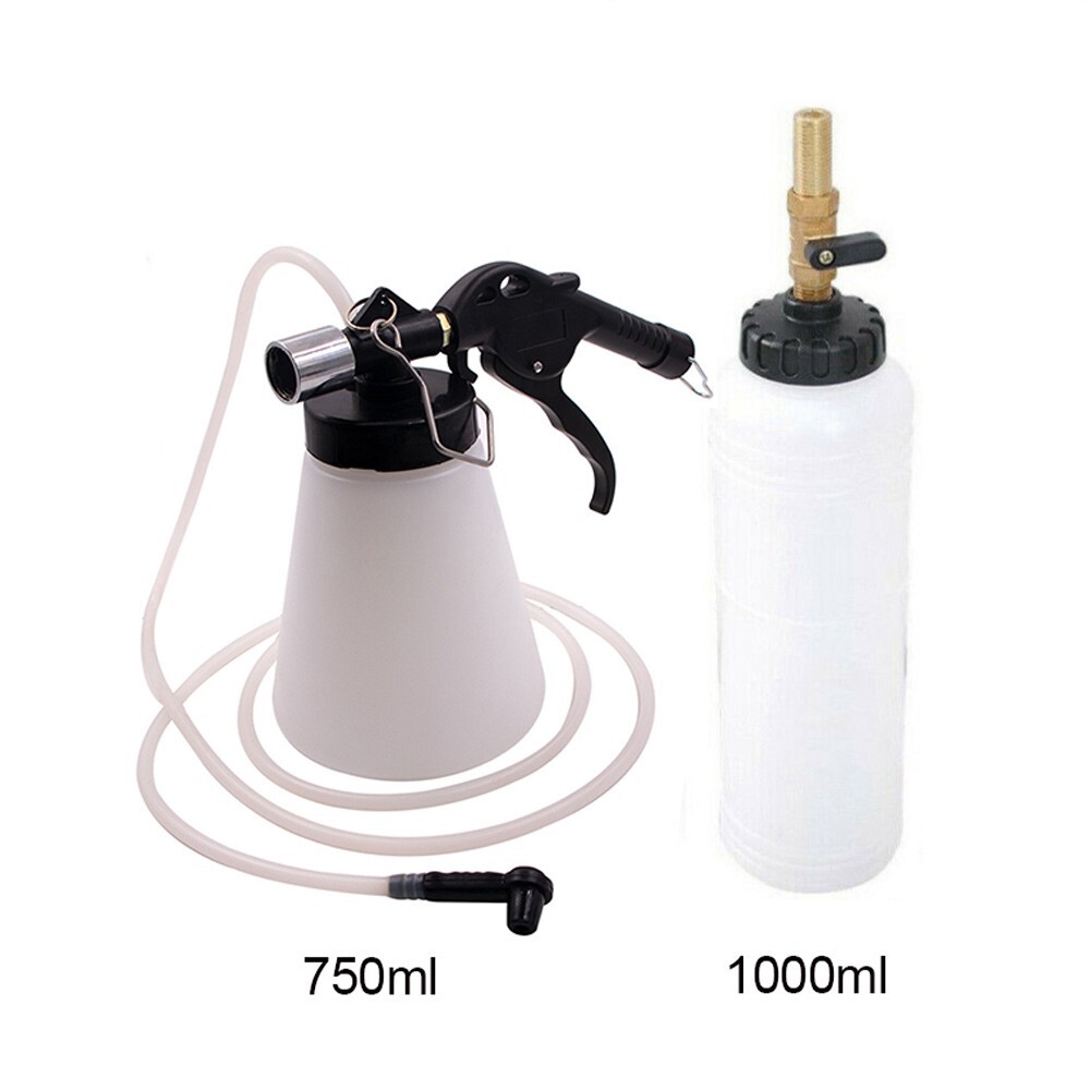 1L Car Brake & Clutch Fluid Bleeding kit Pneumatic Air Vacuum Pump Tool kit