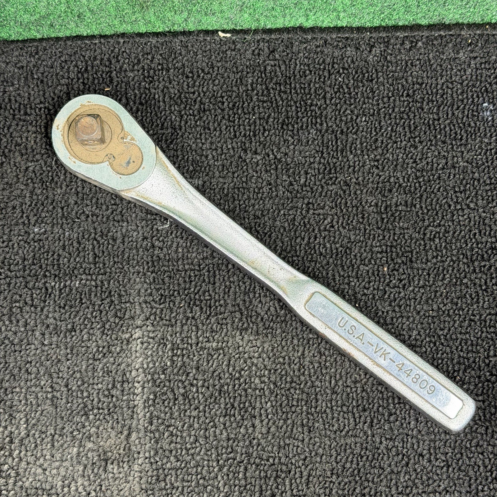 Vintage Craftsman VK 44809 1/2″ Drive Ratchet W/ Quick Release USA Made