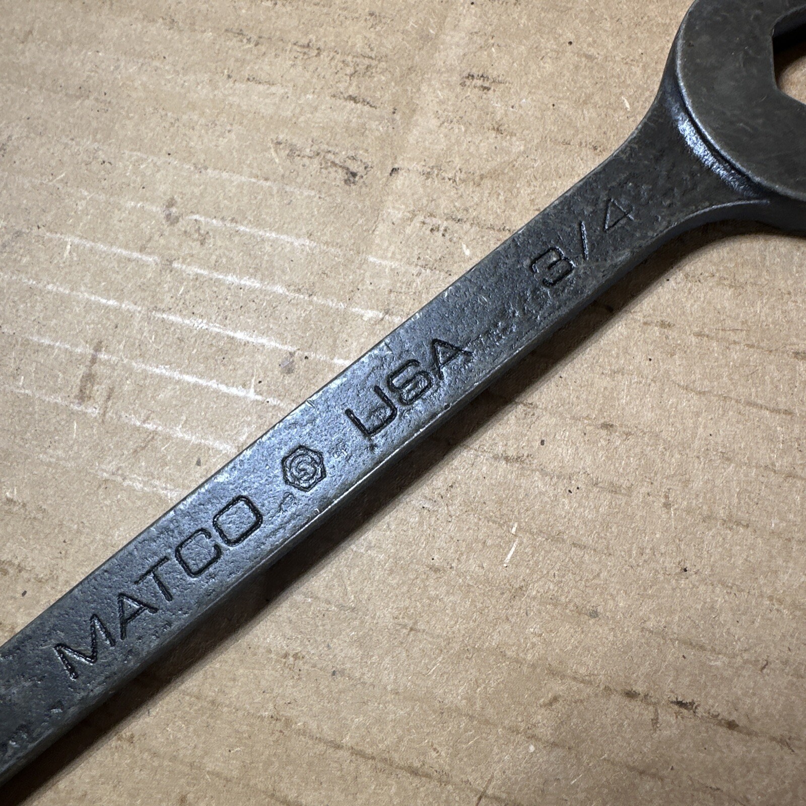 MATCO USA WCHB 246, SAE 3/4” Combination Wrench 6 Pt. Industrial Black Finish