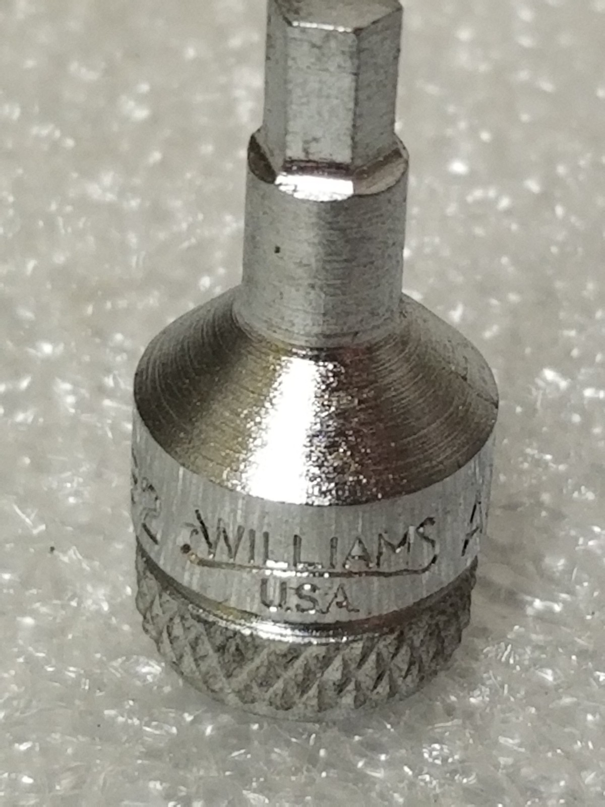 Williams AM-605 1/4″-Drive Hex Hollow-Screw Socket 5/32″ Made in USA