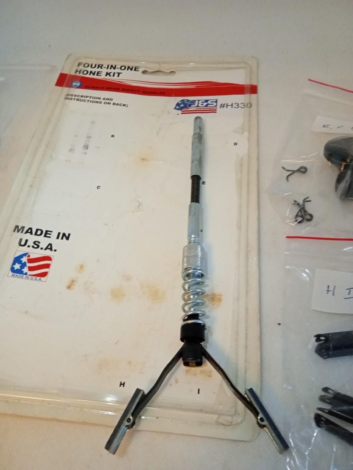 Four in One Hone Kit. COMPLETE. Made in USA.