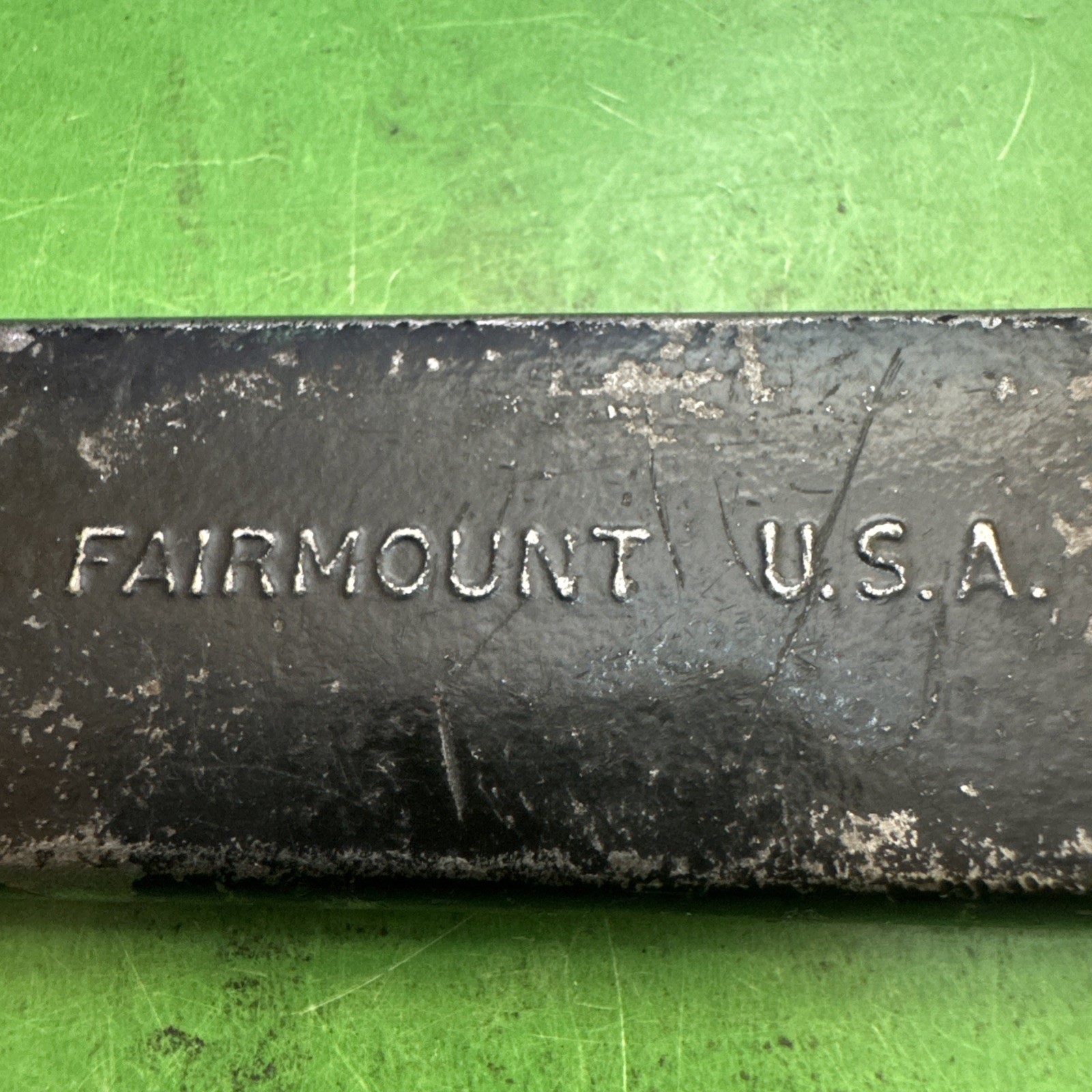 Vintage Fairmount Tools USA 13.5″ Long SAE Size 1-1/2″ Open End Wrench Model 709