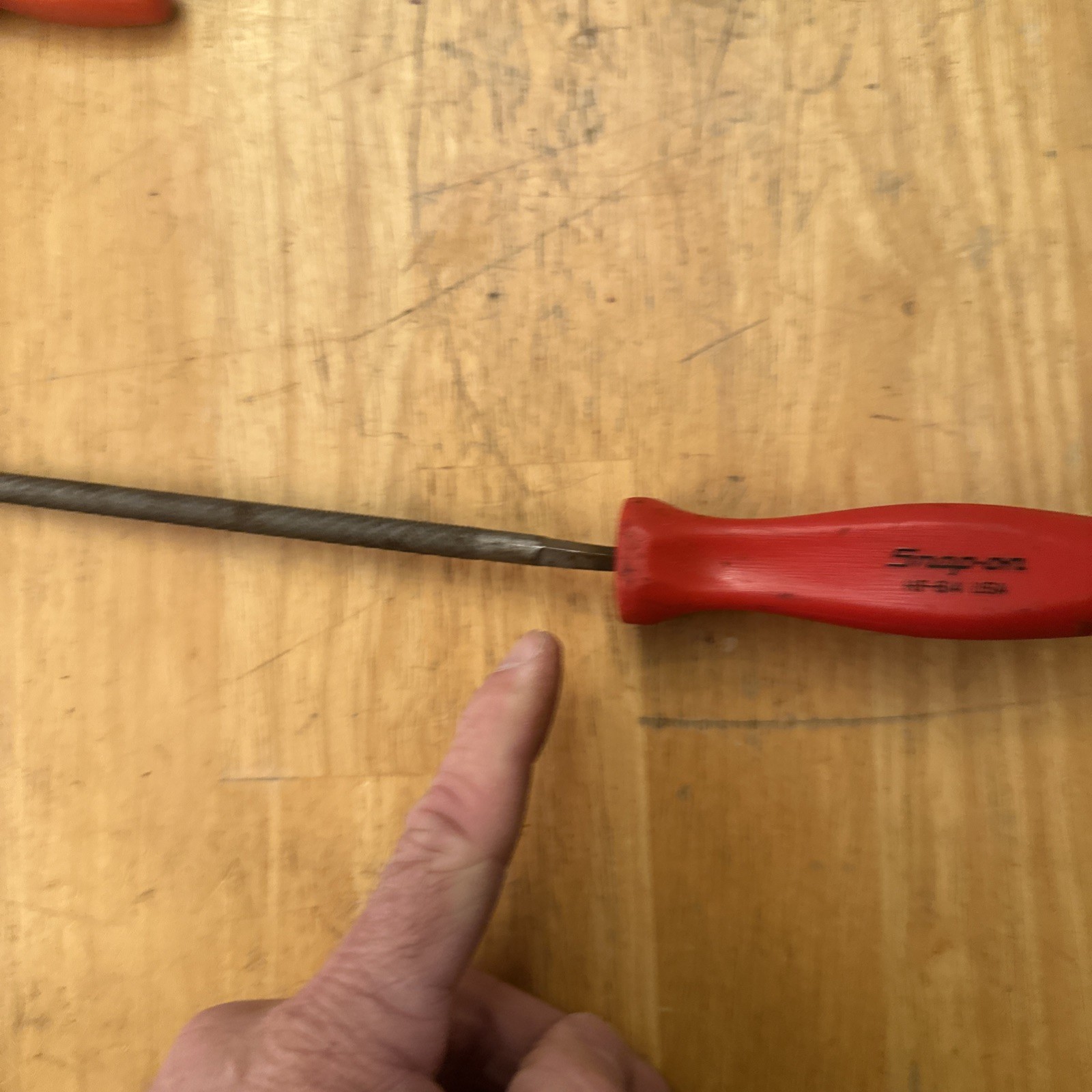 5 Snap-On Hard Handles (2) HF-616 HF-615 HF-614 HF-611. USA Handle, Mixed Files