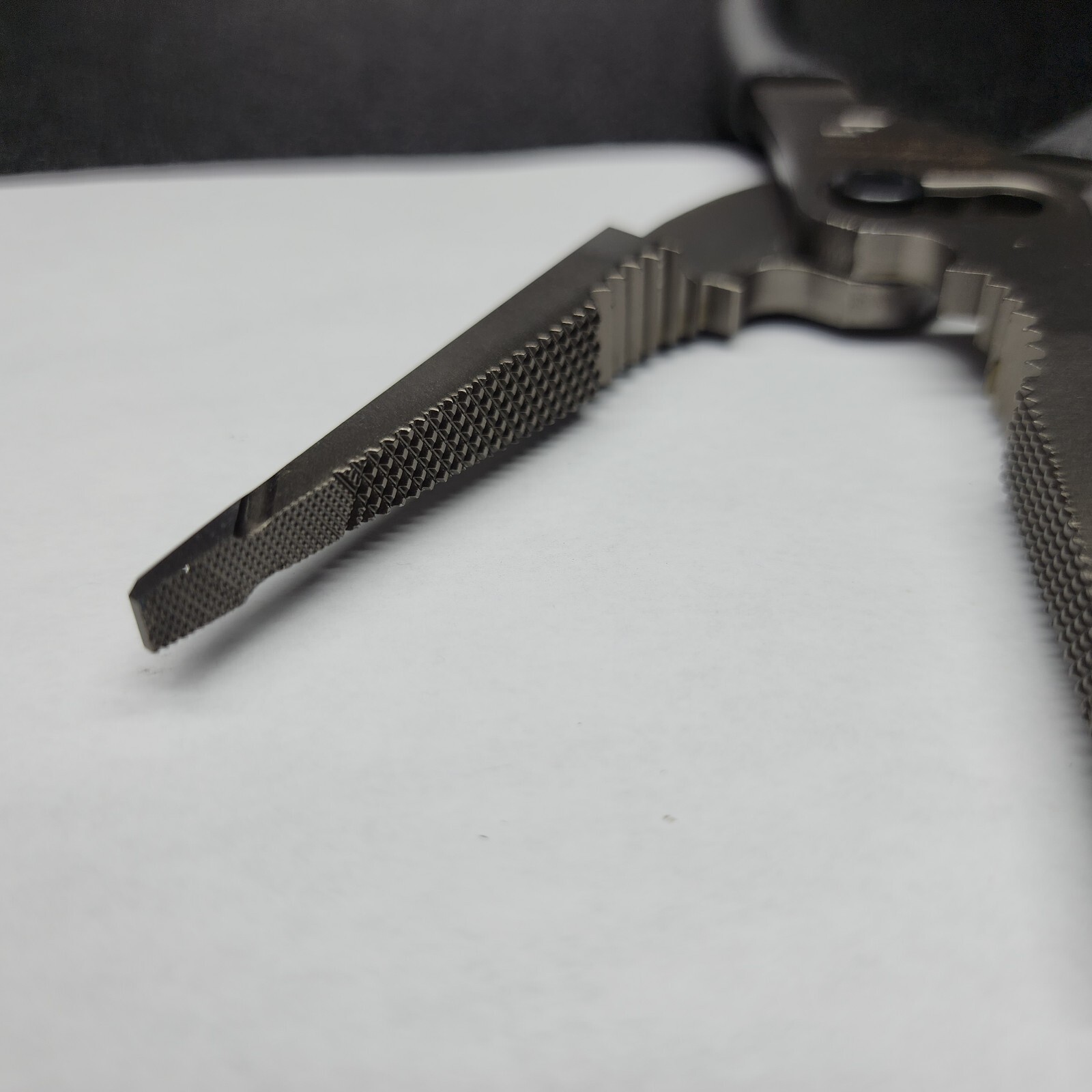 Snap-on Tools NEW DARK TITANIUM Talon Grip Long Nose Slip Joint Pliers LN47ACFDT