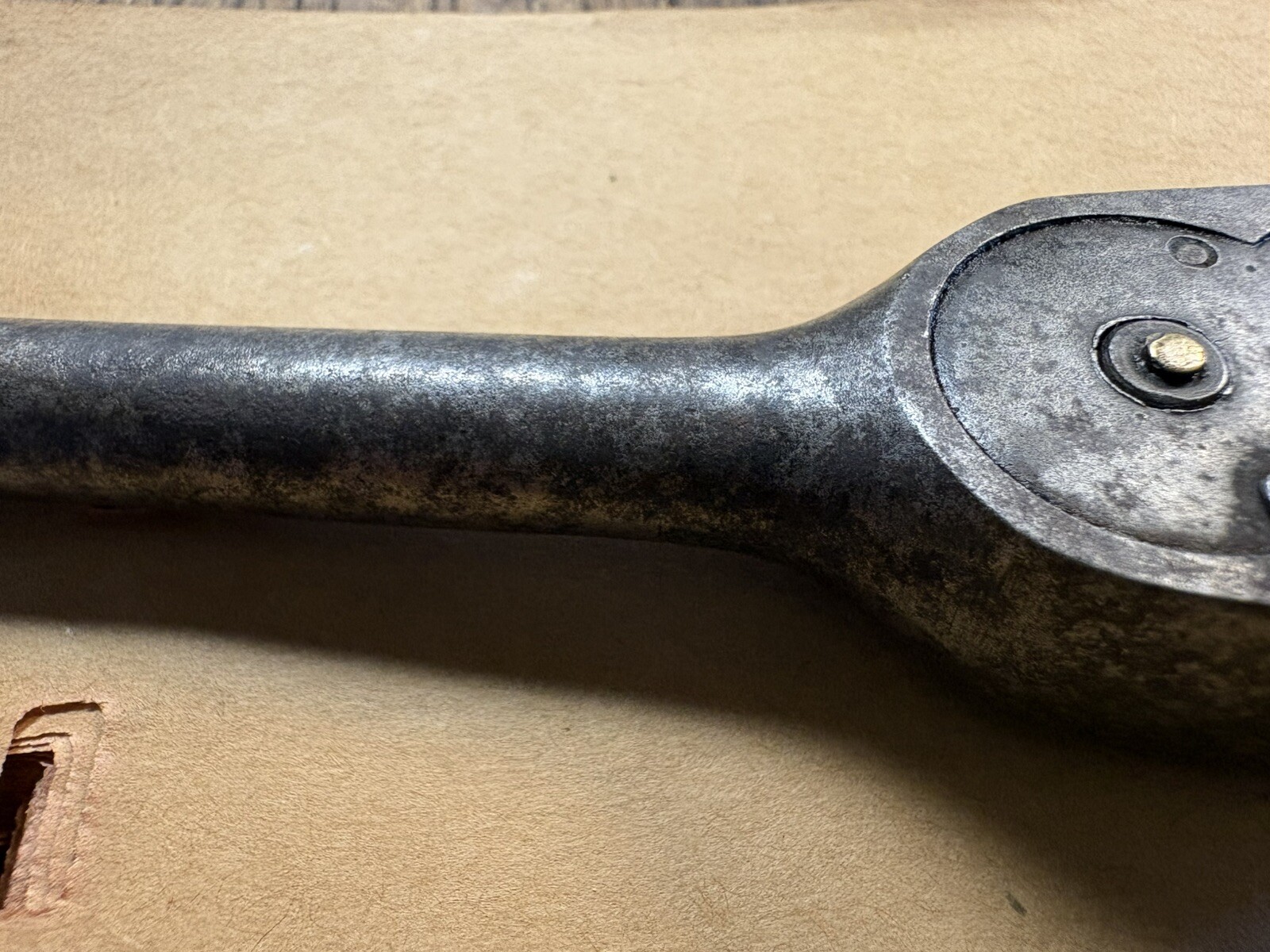 Snap On 3/8 Ratchet F-70-M Working Fine Showing Wear – As shown