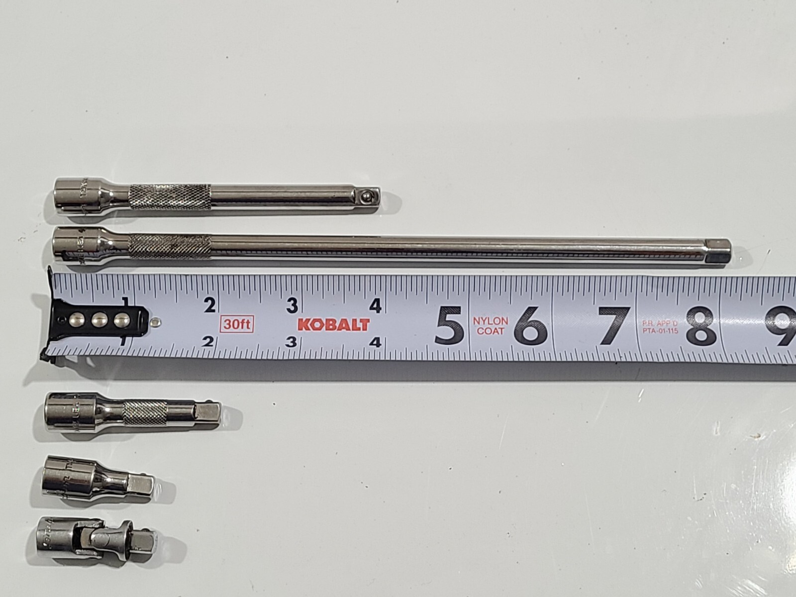 Lot Of 14 SNAP-ON TOOLS 1/4″ DRIVE, Ratchet, Extension,Swivel, SAE Sockets