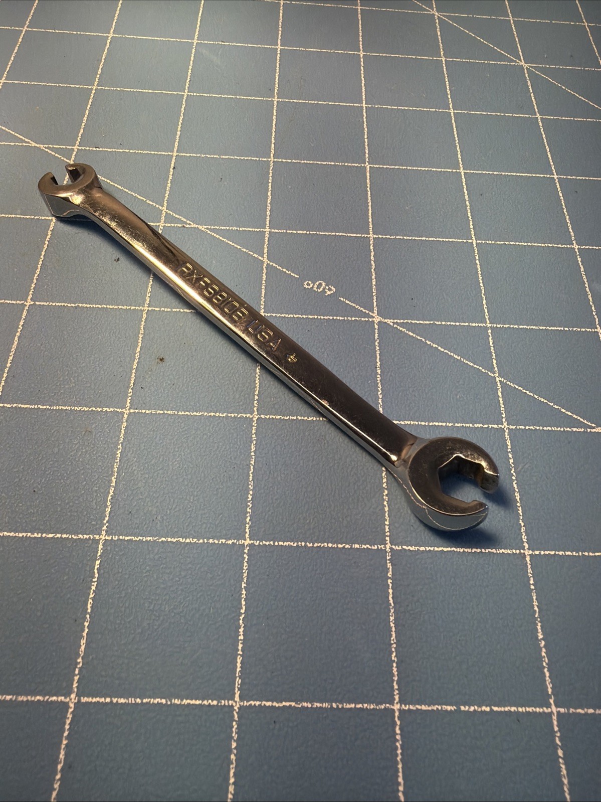 Snap-on Tools 1/4″ X 5/16″ SAE Flare Nut 6 Point Line Wrench RXFS810B. USA EXC