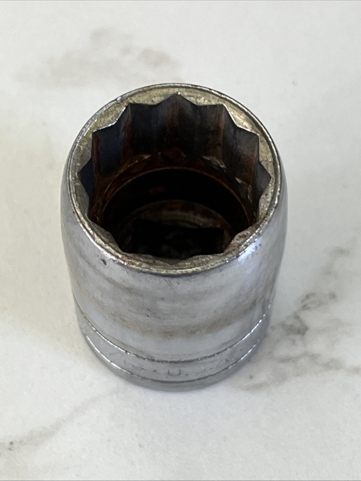S-K Sk Tools 40126, 13/16in. 1/2 Drive 12pt Socket, USA