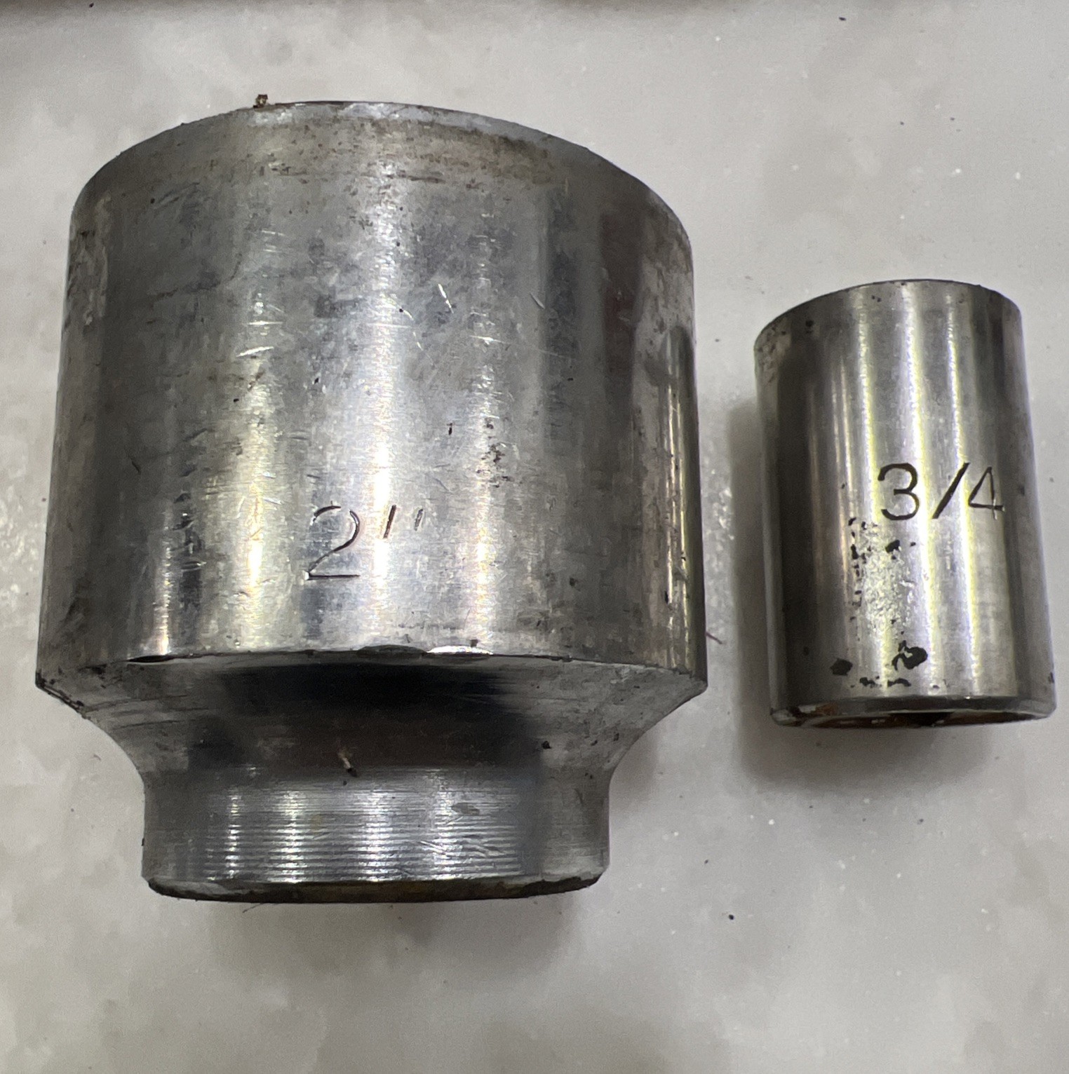 Pro Socket Set: 3/4 in Drive SAE 3/4 to 2”, Breaker Bar, 3 Extensions VTG. JAPAN