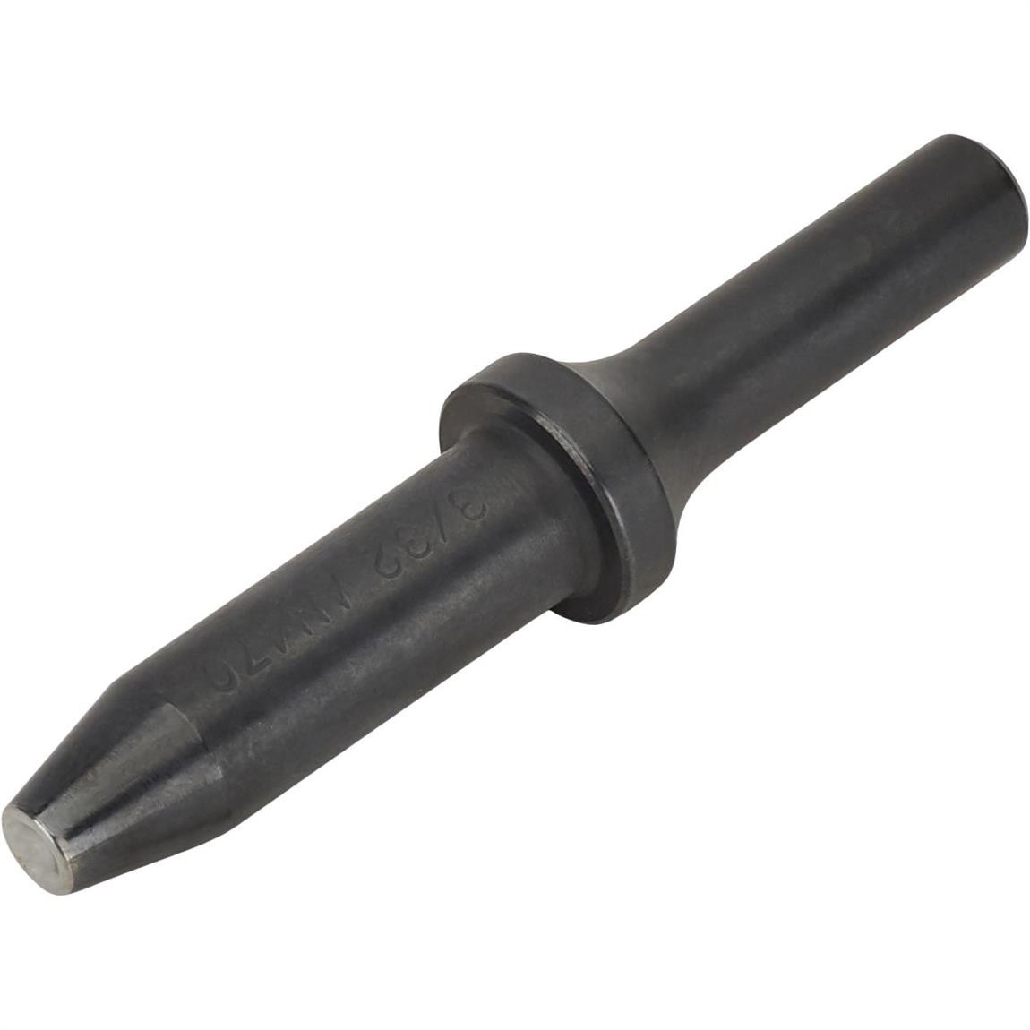 Rivet Set 3 1/2 Inch, Straight, .401 Shank, 4 Piece Set