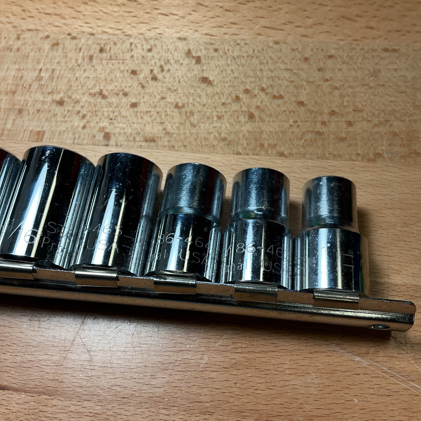 Stanley USA Professional 10pc 12 Point 1/2″ Drive Socket Set: 1” To 7/16”