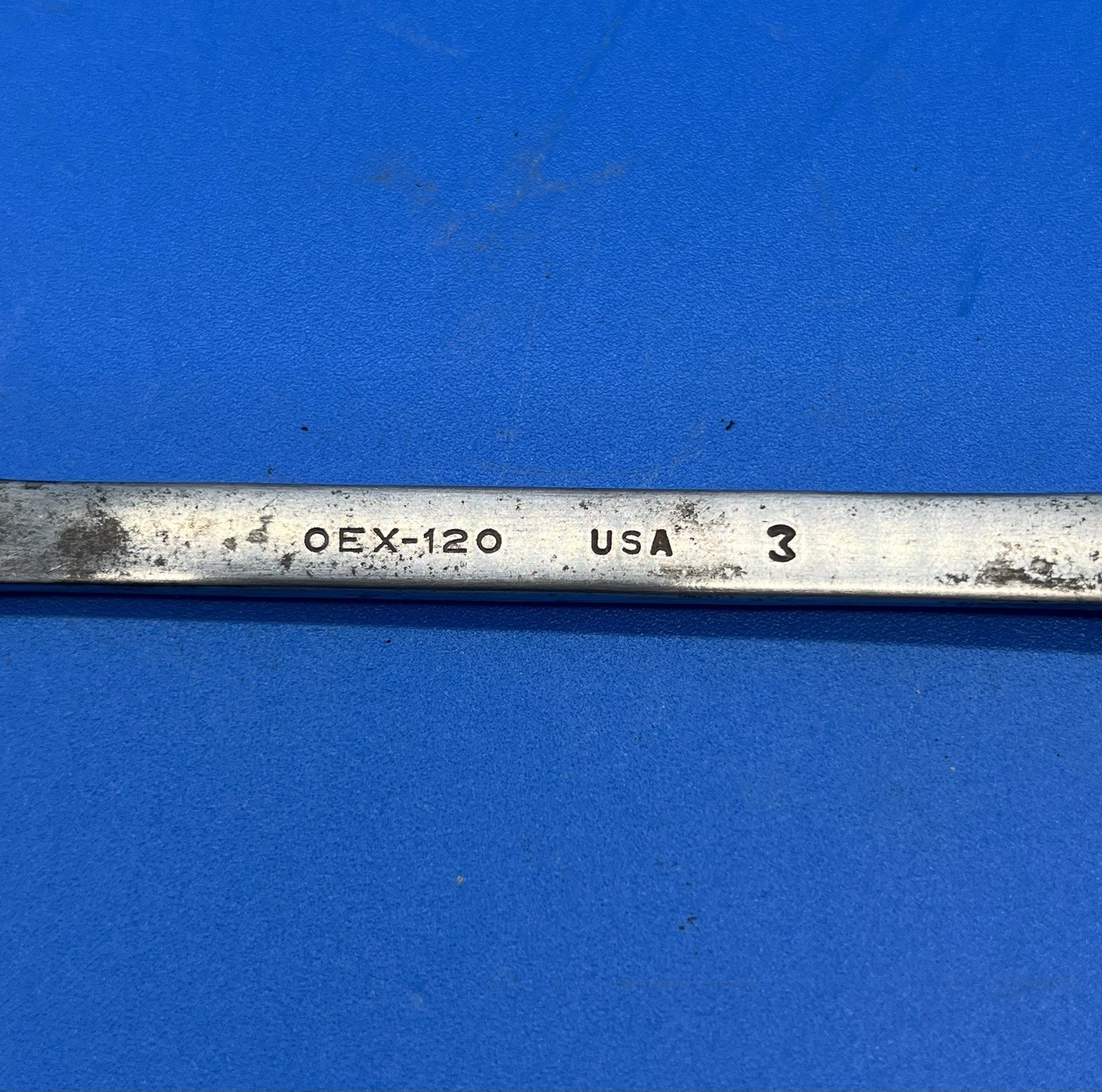 Snap-on Tools OEX-120 3/8″ 12pt Point Combination Wrench Chrome USA