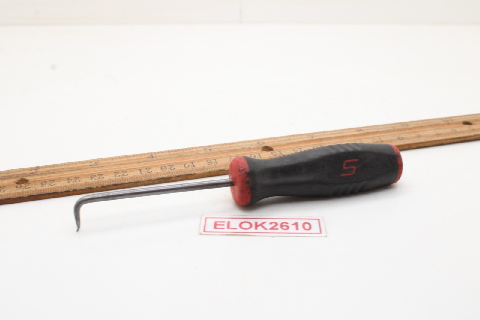 Snap-on SG3ASH90 5″ Black/Orange Mini Soft Grip 90° Pick USA