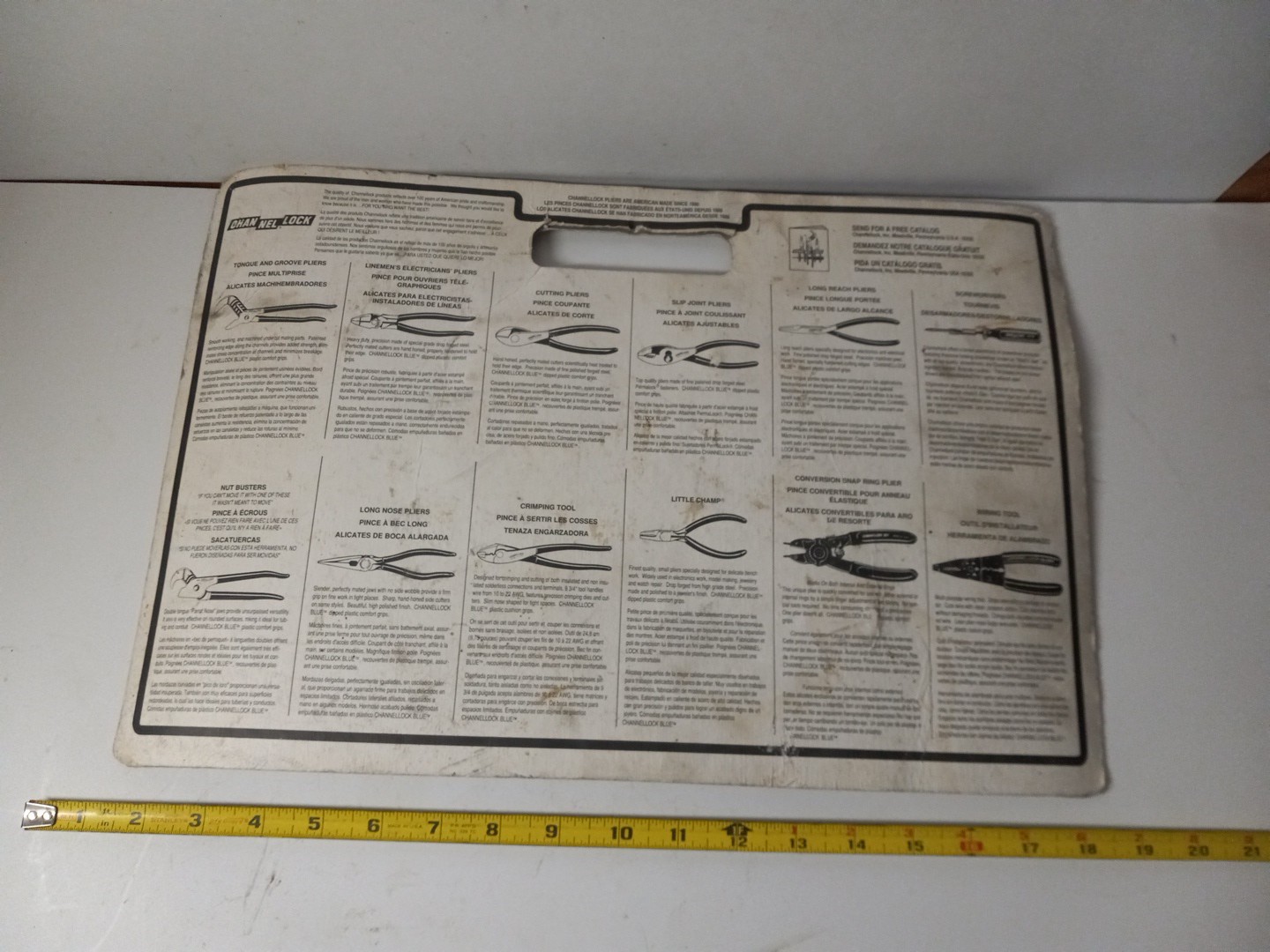 NOS Vintage channellock plier set Racing Series 1980s ( ULTRA RARE )