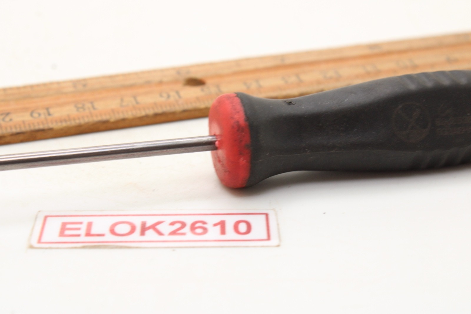 Snap-on SG3ASH 6″ Black/Orange Mini Soft Grip Hook Pick USA