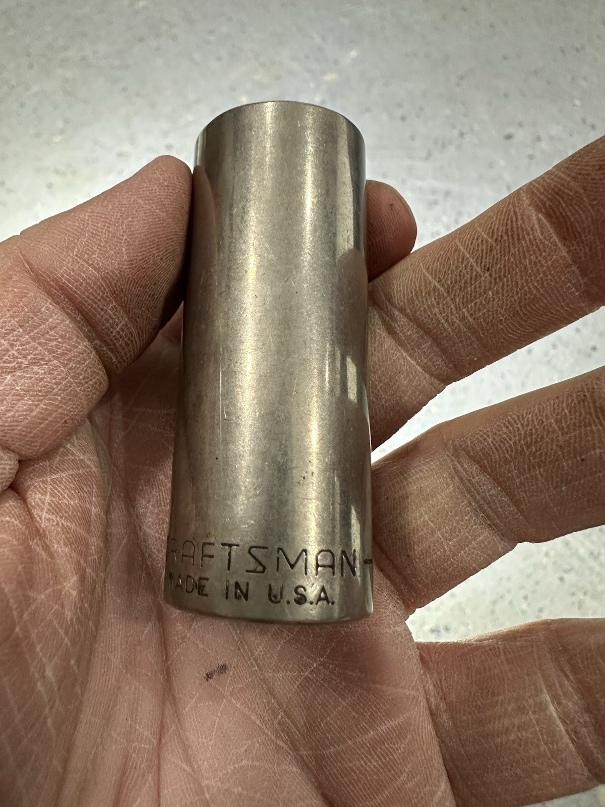 Lot of 4 SAE Standard Deep Sockets – 3/8in, 9/16in, 3/4in, 13/16in