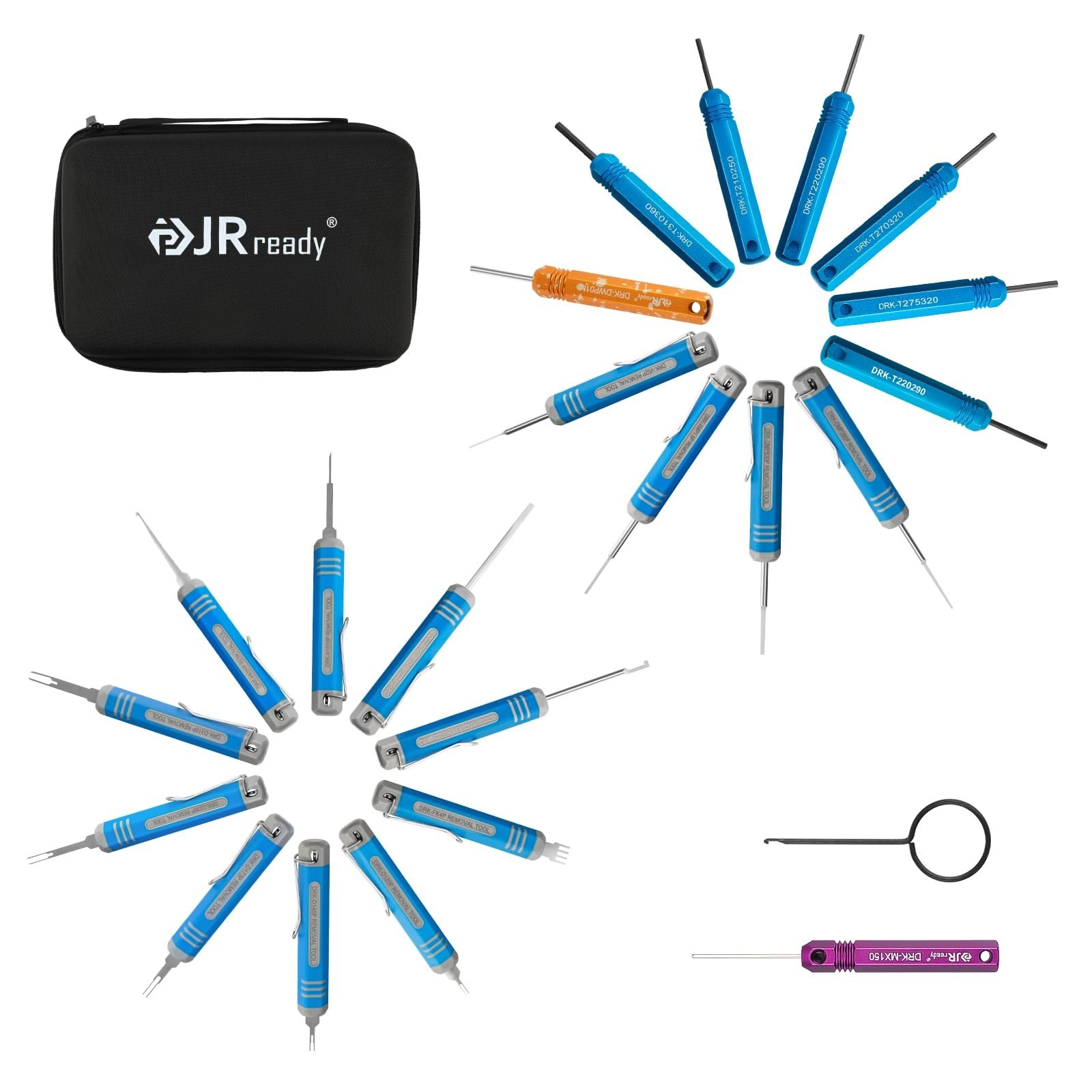 22PCS Pin Extractor Tool Kit – Terminal Release Tools for Automotive, Computer,