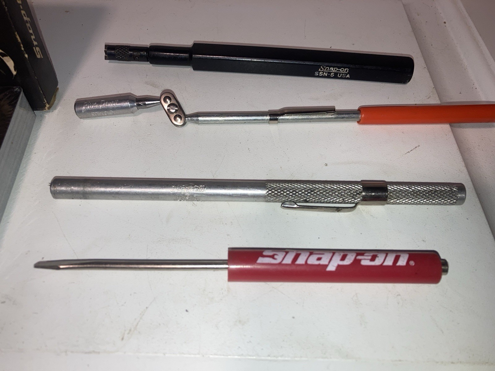 Nice Snap On & Blue Point Tools Magnet Pick Up PT-7B, PT10C Screw Starter SSN-5