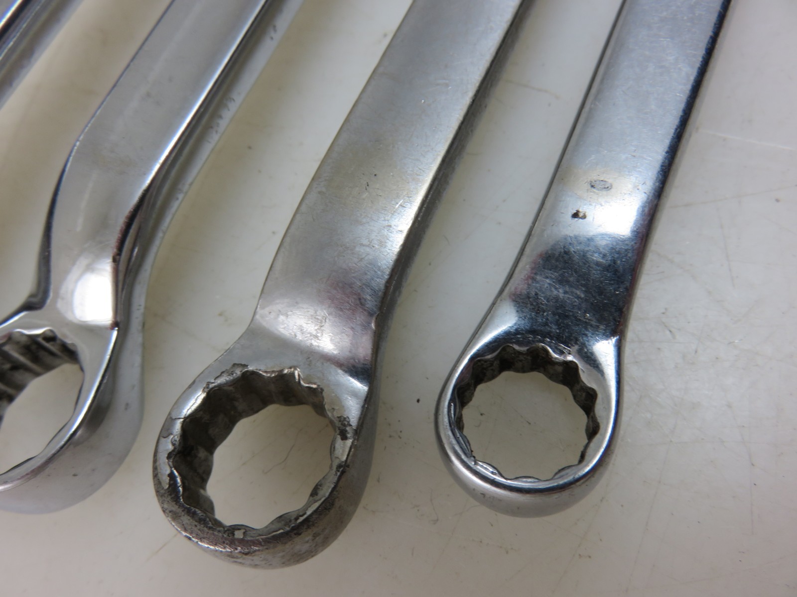 Snap-On XBM Series METRIC Offset Box End Wrench 4pc Set 10mm-15mm + 17mm x 19mm