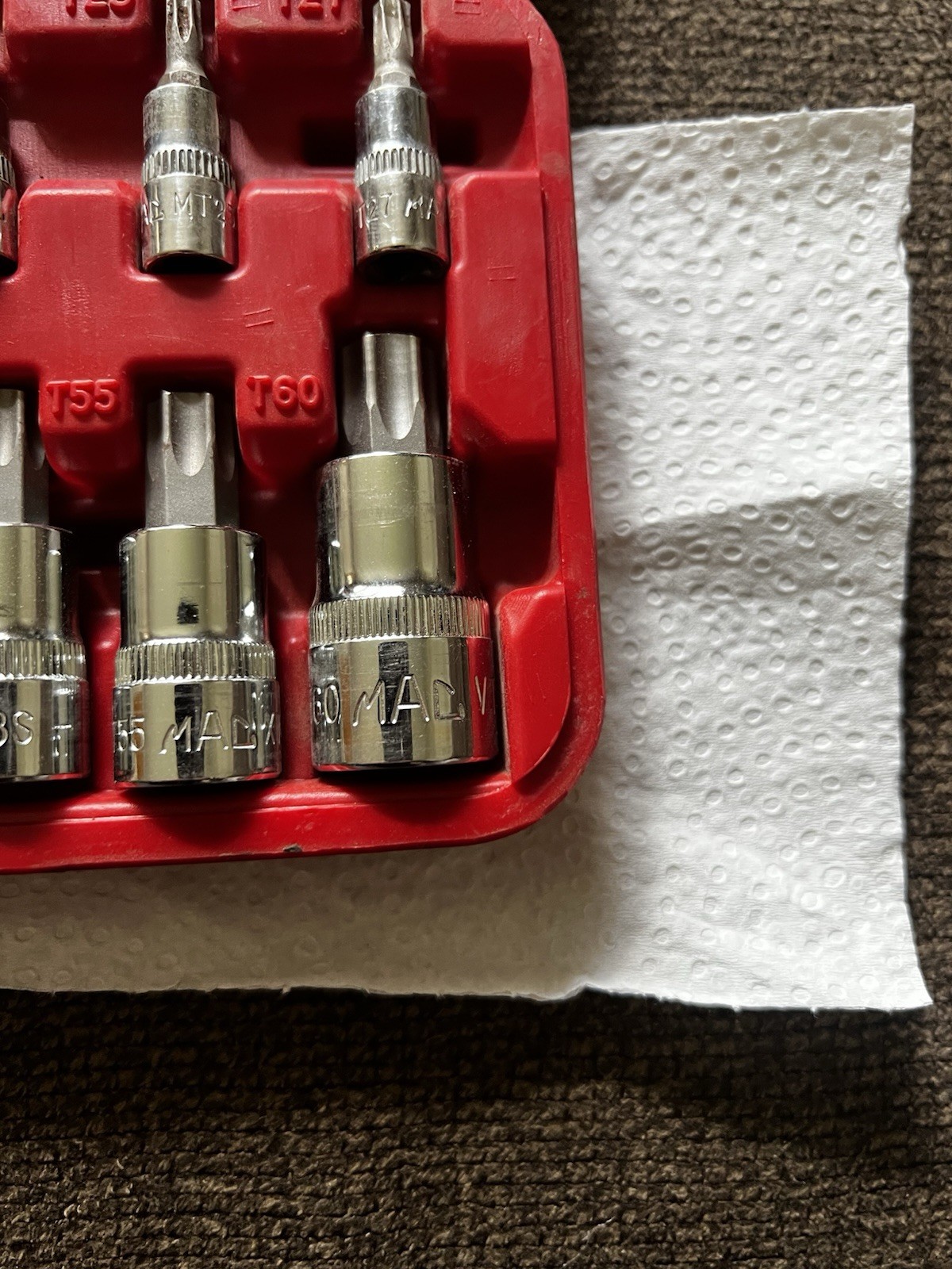 Mac Tools ST13B Torx Star Driver Set With Case,