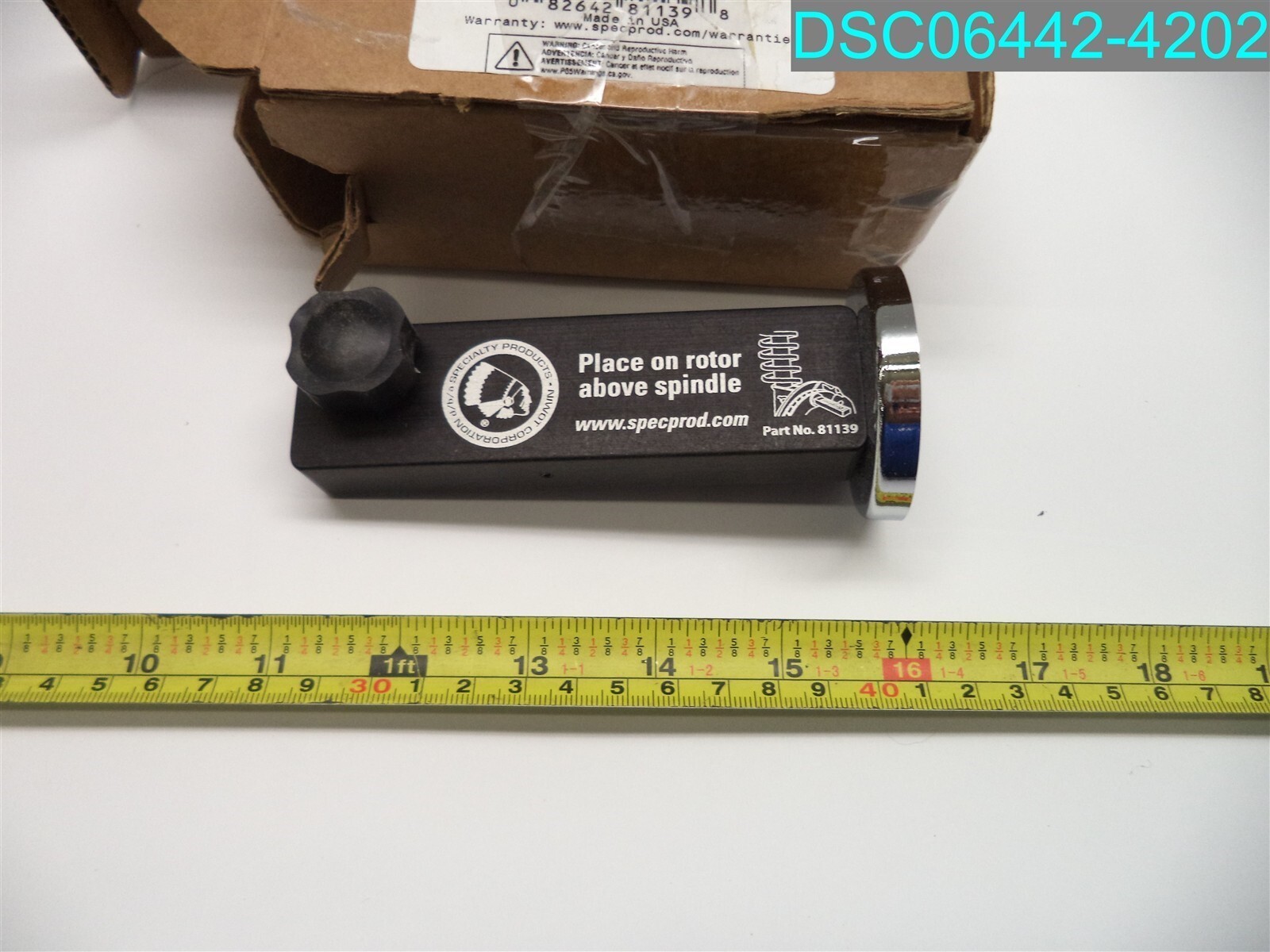 Specialty Products Magnetic Camber Gauge 81139 082642811398