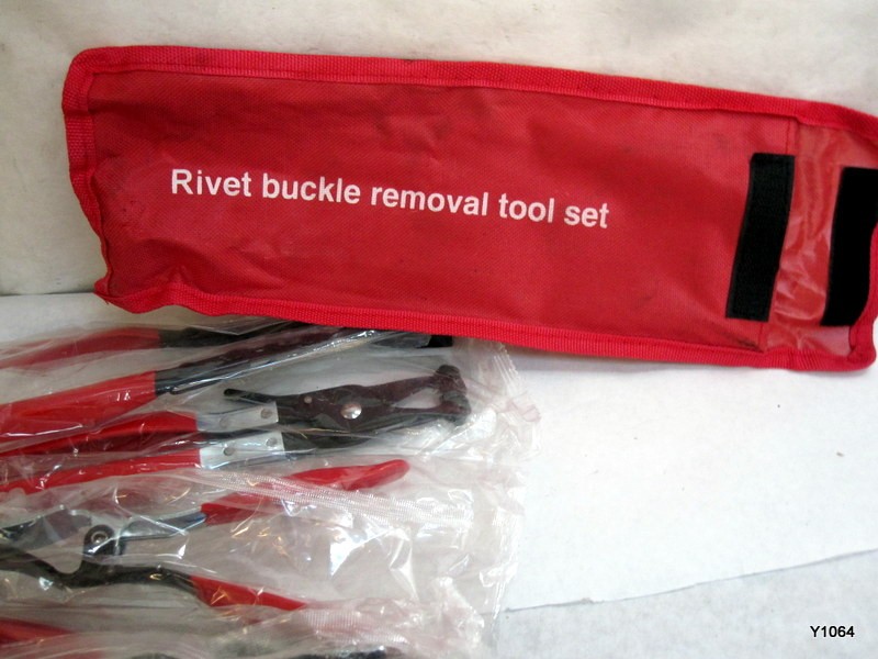 mixed lot Auto Clip Pliers Set Fastener Remover Car Trim Rivet Removal Pry