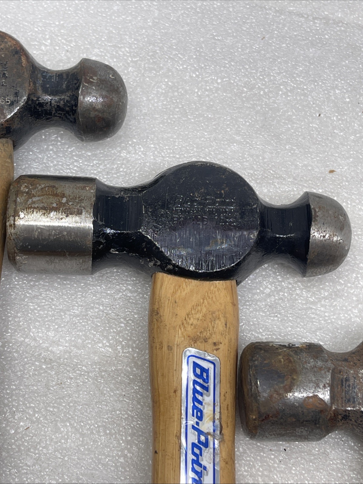 BLUE-POINT Tools BP 12B Ball Peen Hammers 12 Oz, USA, Lot Of 3