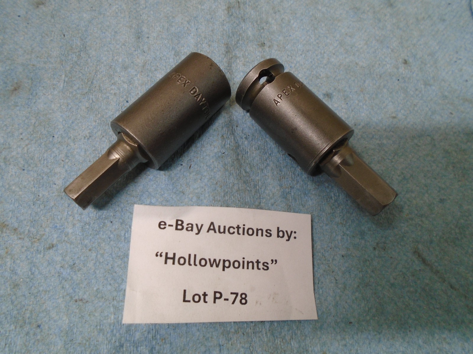 Apex Dayton O USA Impact Hex Allen Bit 2Pc. Set 3/8″ Drive 3/8″ & 5/16″ P78