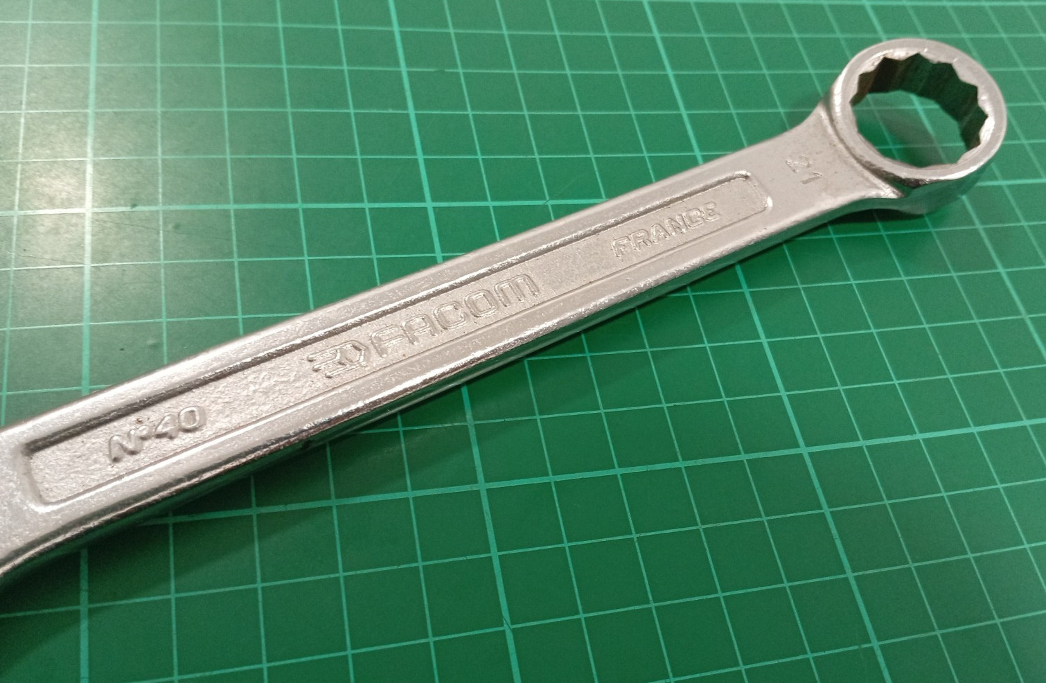 Facom No40, 21mm Vanachrome, Combination Spanner, Made In France