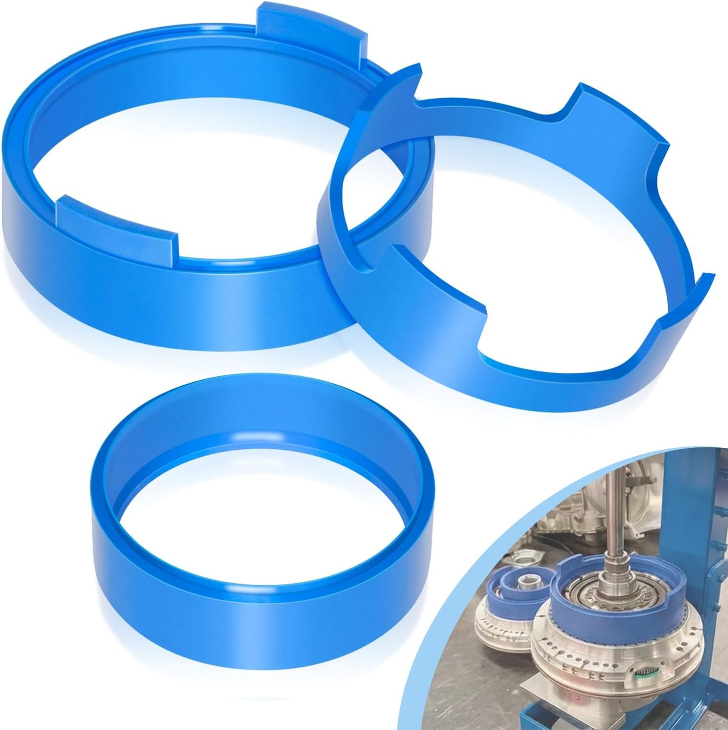 For Ford 10R80 Transmission Piston Compressor Tool & Snap Ring Removal Kit