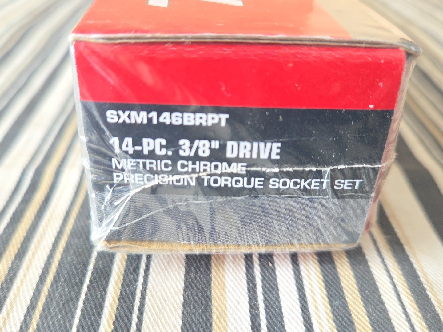 Mac Tools 14Pc 3/8″ Drive 6-PT Metric Deep Non-Slip Socket Set SXM146BRPT SEALED