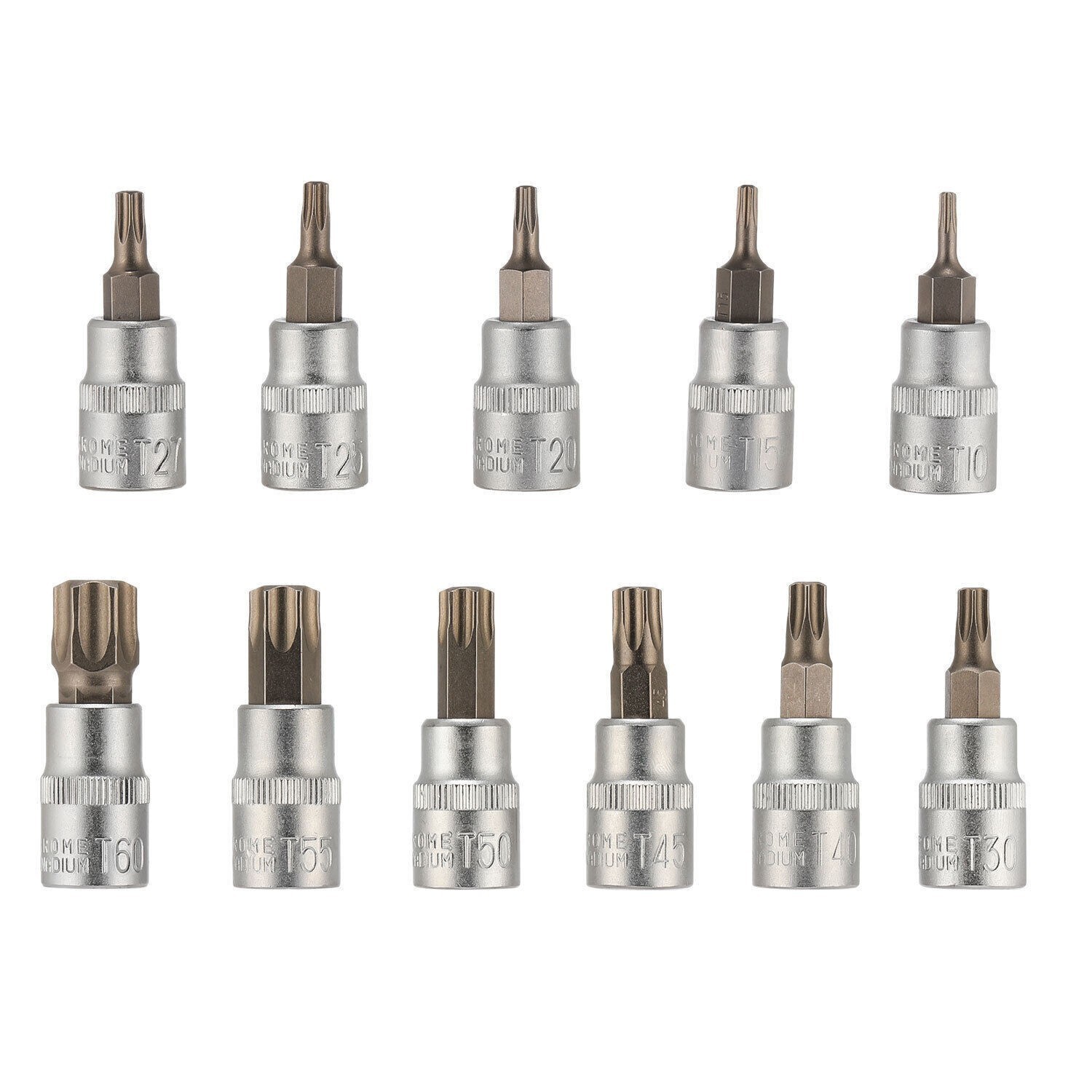 34Pcs Drive Male Female Torx Star Bit Socket E-socket Set Handheld Tool Case Too