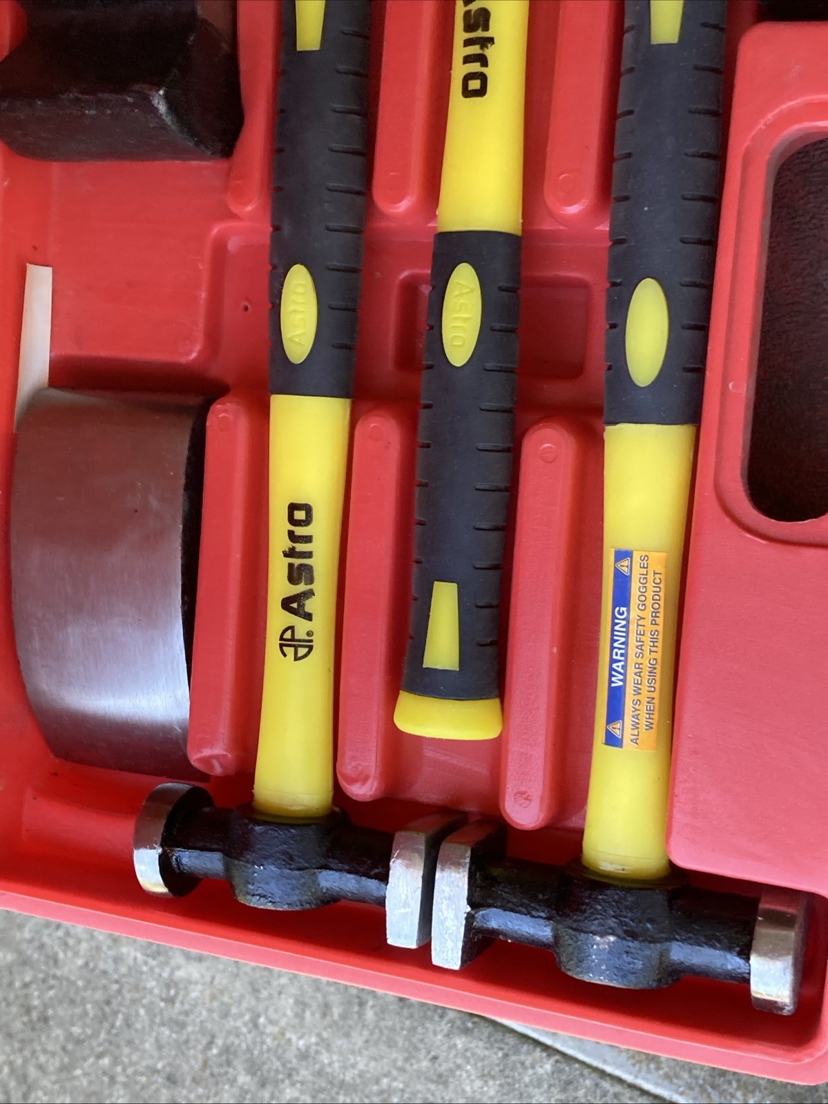 7 PC HAND CAR AUTO BODY WORK HAMMER AND DOLLY FENDER TOOL DENT REPAIR SET KIT