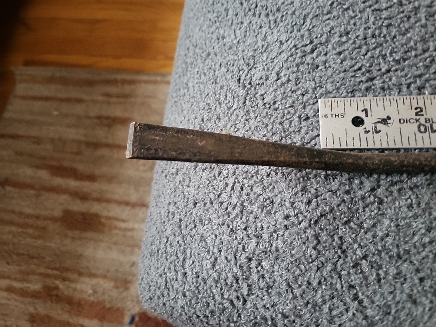 Vintage Auto Body Dent Pick Tool Large Unmarked 16 In